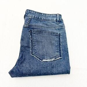 Closed Baker Acid Wash Skinny Denim Jeans Mom Style Size 34 ITALY